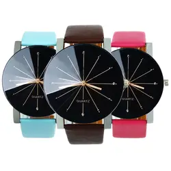 Часы для мужчин с кварцевым циферблатом часы кожаные Наручные круглый чехол для часов horloges mannen relojes para hombre relogios masculino 2019