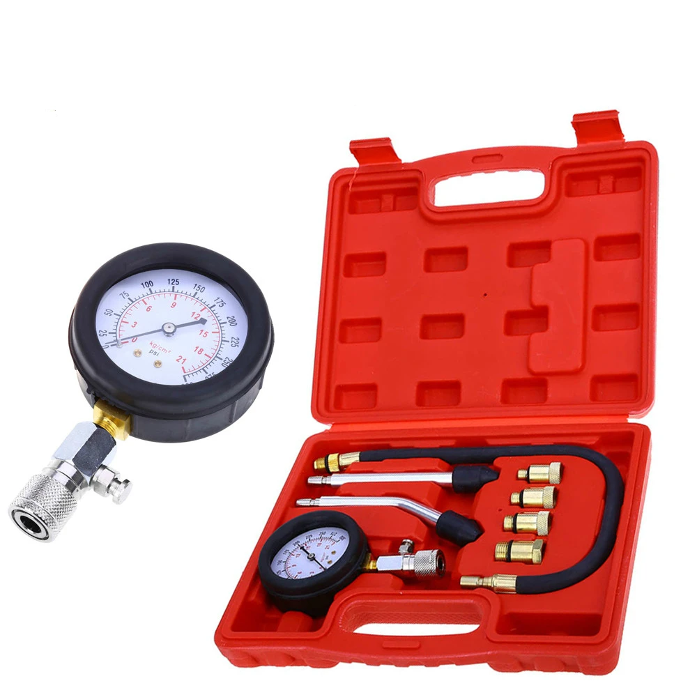 Car Diagnostic Tool Engine Compression Gauge Type Vacuum Pressure