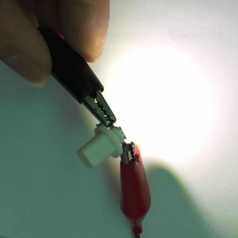 10 шт. B8.5D 509T B8.5 5050 Led 1 SMD T5 лампа Автомобильный датчик Speedo лампочка приборной панели