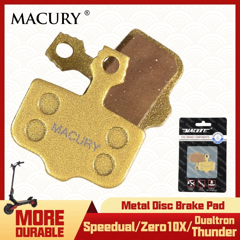 

Metal Disc Brake Pad for Speedual Zero10X Zero 10X 11X T10-ddm Dualtron Thunder Electric Scooter Full Semi Pads Macury NUTT TÜV