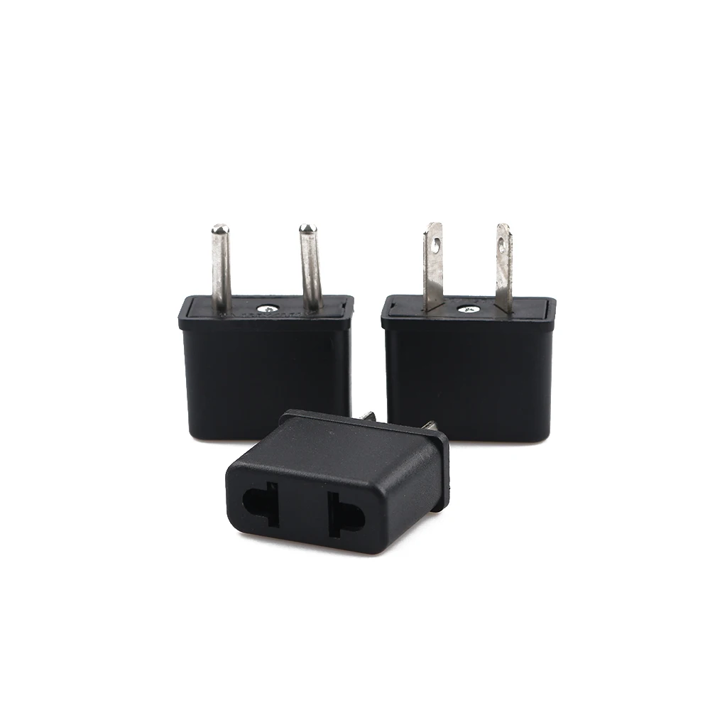 

1PC Useful EU US AU Plug Adapter Socket 2 Pin Travel Power Converter Outlet Home Improvement Plug Converter Travel Socket