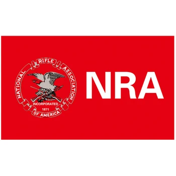 

free shipping xvggdg 90x150cm NRA polyester Outdoor Flag Banner metal holes Flag Custom Flag