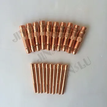 

Free Shipping WP SR 17 18 26 Series TIG Welding Torch Consumables Accessories Tungsten Collet 2.0mm & Collet Body 2.0mm 20PCS