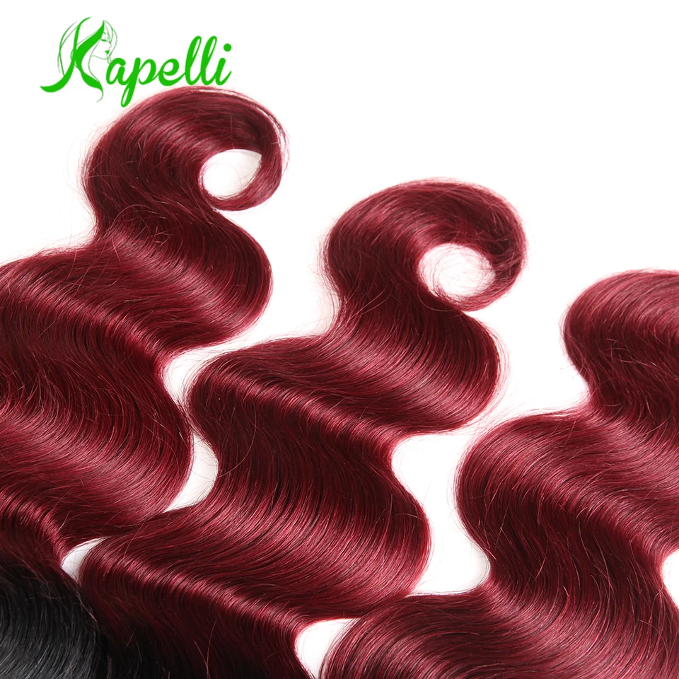 3/ 4 Bundles 1B/Burgundy Brazilian Body Hair Bundles Two Tone Ombre Human Hair Bundles 1b 99J Remy Human Hair Weave Bundles 3/ 4 Bundles 1B/Burgundy Brazilian Body Hair Bundles Two Tone Ombre Human Hair Bundles 1b 99J Remy Human Hair Weave Bundles