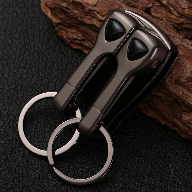 waist hanging keychain key ring high quality car key chain key holder