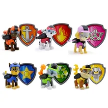 Buy Paw Patrol Ryder Plastic Anime Figure Action Figure Figurine Model Toy Patrulla Canina Juguete Toys for Children D14 Free Shipping