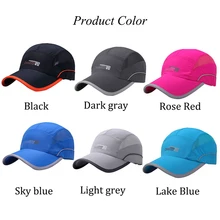 Модная быстросохнущая летняя походная Беговая Кепка для мужчин Bone Feminino дышащая женская бейсболка от солнца Кепка для лета Casquette