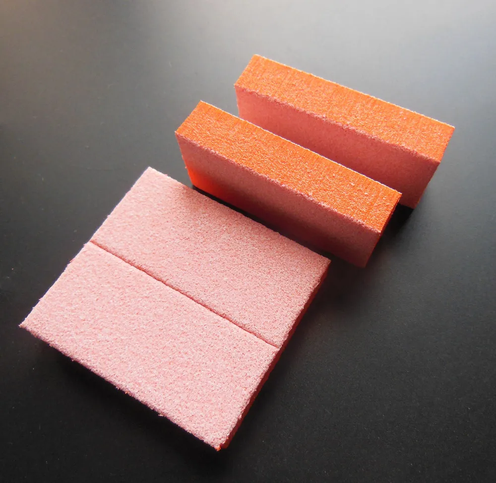 

40 Pcs/Lot mini nail buffer block sponge buffer block disposable nail file pedicure tool