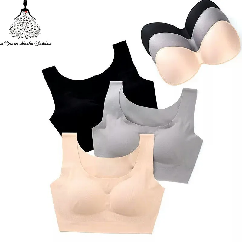 

Seamless Bra Push Up Bras For Woman Sexy Plus Size Underwear Brassiere Full cup One Piece Comfortable Bra Seamless Anti-lighting