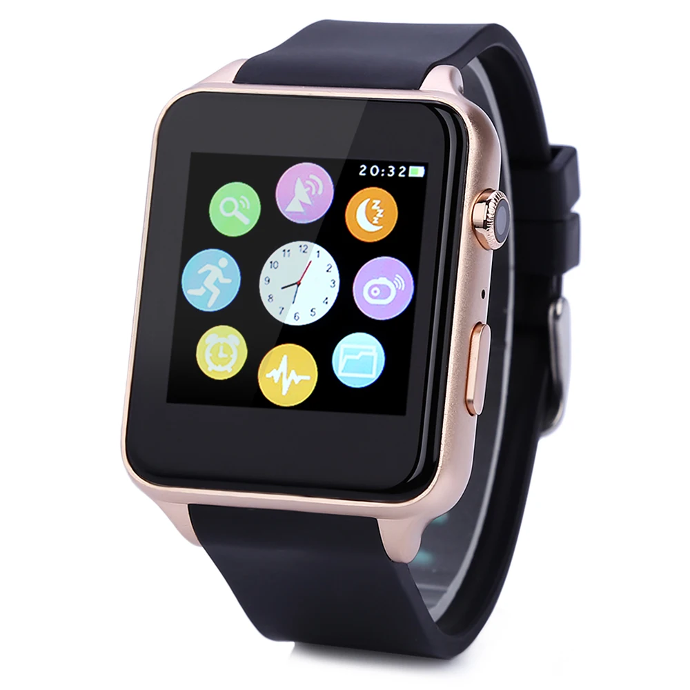 

KingWear GT88 Smartwatch Phone MTK2502 IP57 2.5D Screen Anti-lost Heart Rate Monitor Camera Music Health Track Smartwatch