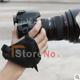 

Camera Leather Soft Wrist Strap/Hand Grip for Canon 350D 450D 600D 1000D 5d2 5d3 5D4 1DX 2 ForNikon D800 D3100 D5100 D7000 D850
