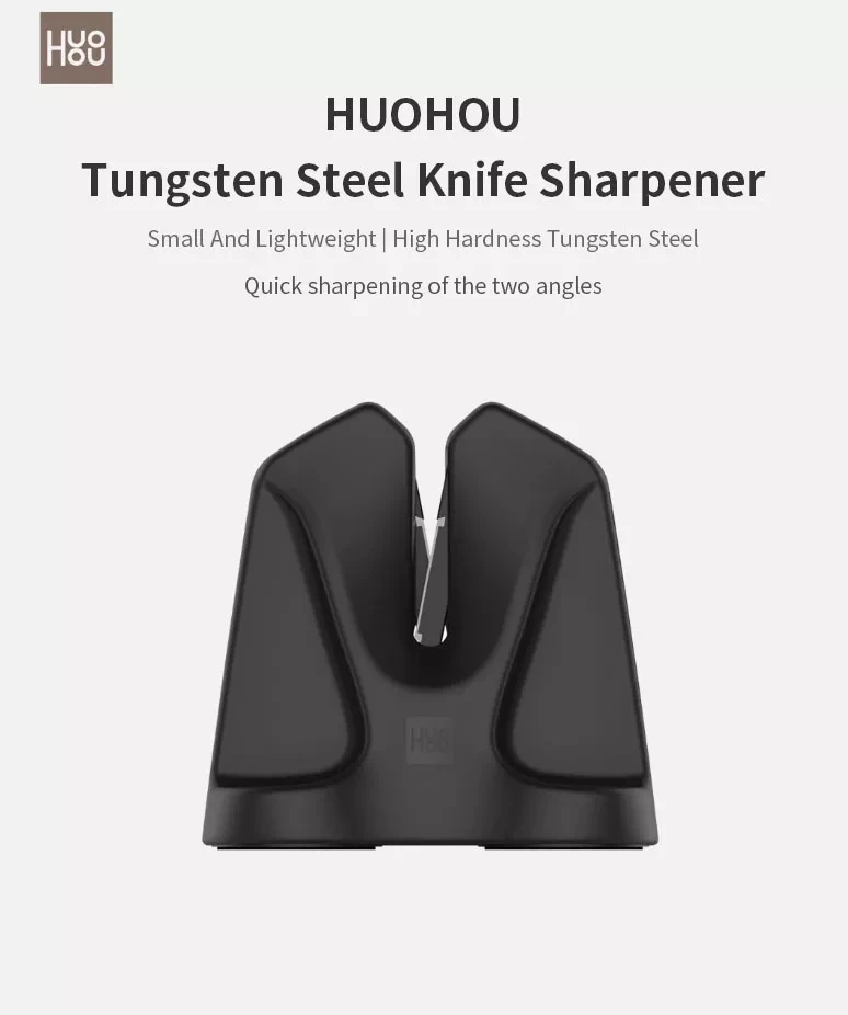 Xiaomi Huohou Fixable Sharpen камень трибль колесо Whetstone супер всасывание для заточки ножей инструмент шлифовальный камень от Youpin