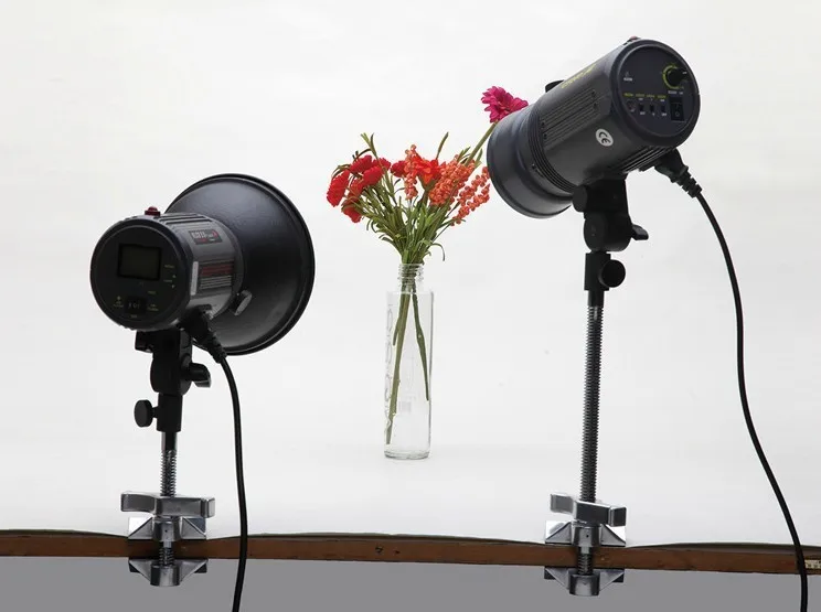 320mm 6" End Jaw Vise Grip 5/8" Pin with Opening 16mm-200mm Camera Clamp