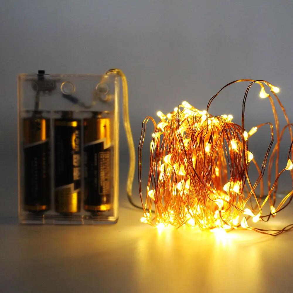Светодиодная гирлянда на батарейках с питанием от USB|Светодиодная лента| |