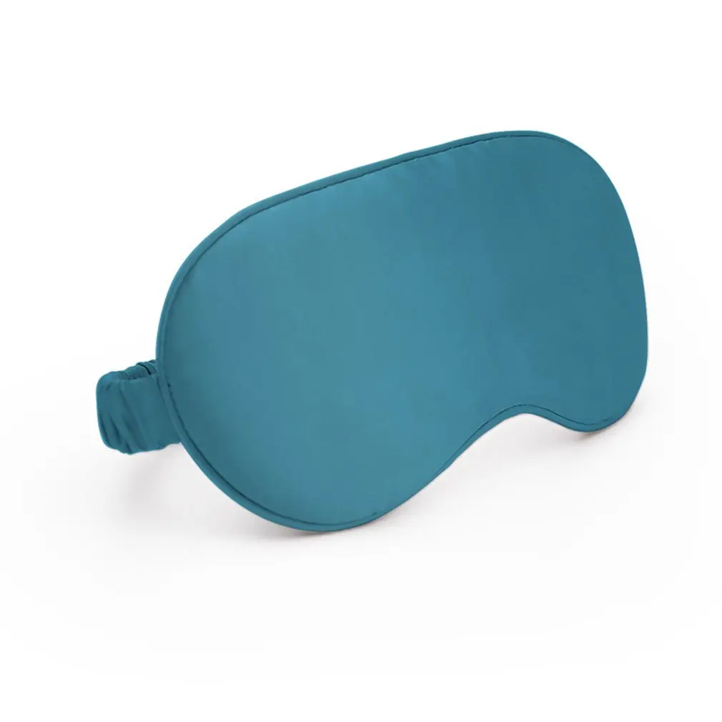 Eyeshade Sleeping Eye Mask Cover Eyepatch Pleated St02 Satin Silk