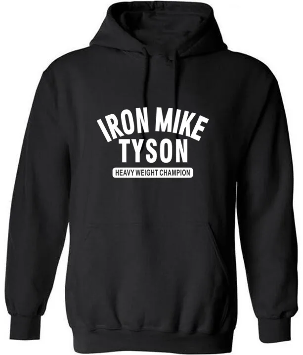 

IRON MIKE TYSON Brooklyn Boxings Legend Logo Men's Black hoodie