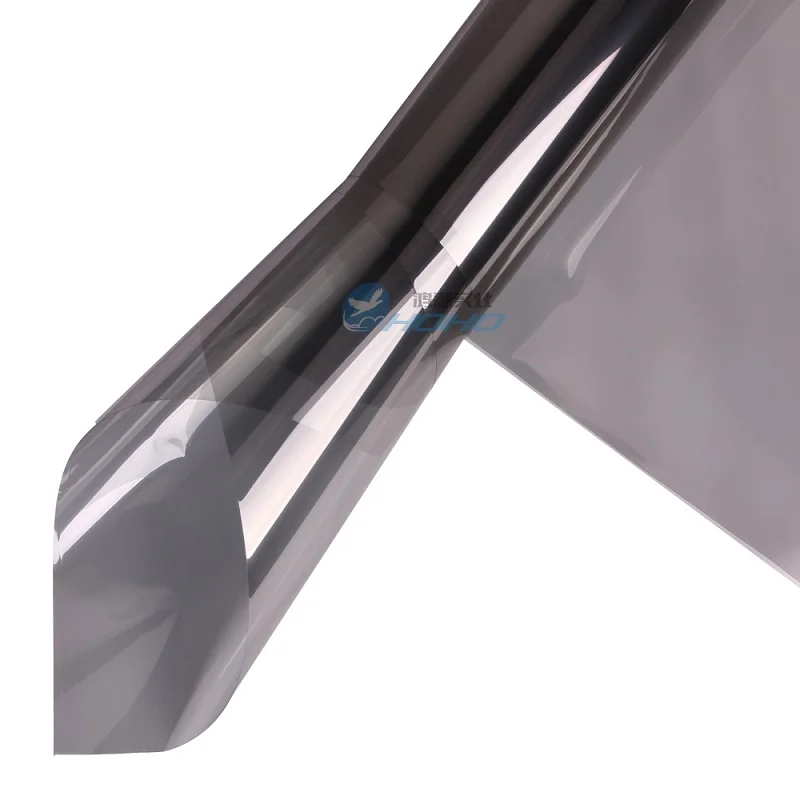 

Light grey 60%Transparence building window film UV protection foils car front window tint film K60 Size: 1.52mx15m