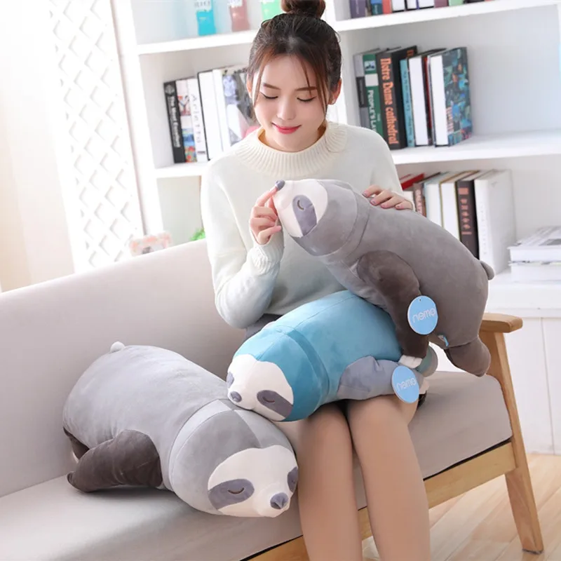 1pc 65-100cm New Cute Stuffed Sloth Toy Plush Soft Simulation Sloths Soft Toy Animals Plushie Doll Pillow for Kids Birthday Gift 1pc 65-100cm New Cute Stuffed Sloth Toy Plush Soft Simulation Sloths Soft Toy Animals Plushie Doll Pillow for Kids Birthday Gift
