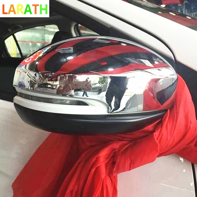 2015-2016 Зеркало Обложка для Honda CITY 4 Двери Седан 2015 2016 chrome Боковая зеркалом заднего