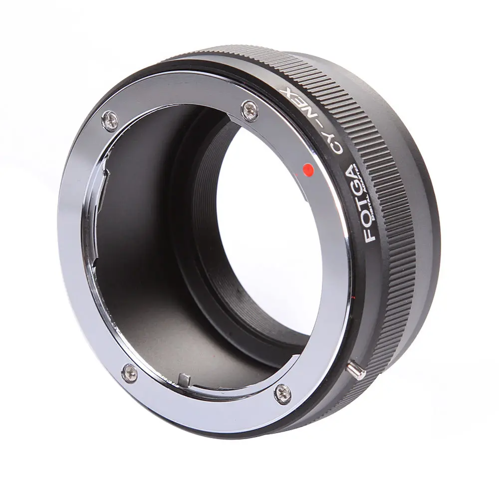 Кольцо адаптера FOTGA для объектива Contax Yashica CY к фотоаппаратам Sony E NEX 3 5C 5N 5R|adapter