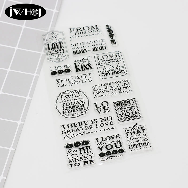 

Artistic font in English silicone stamp transparent soft stamps for scrapbooking Handmade card diy stamp Photo Album Craft gift