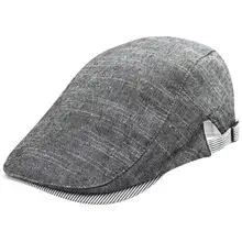 Британский стиль сплошной цвет чистого хлопка дышащие мужские и женские шапки-береты унисекс плоский козырек Кепка s Классическая мода Кепка boina Chapeu