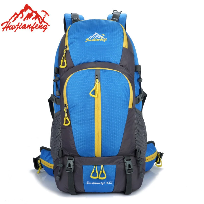 HWJIANFENG Outdoor Backpack Duffle Bags Hiking Bag Traveling Sports
