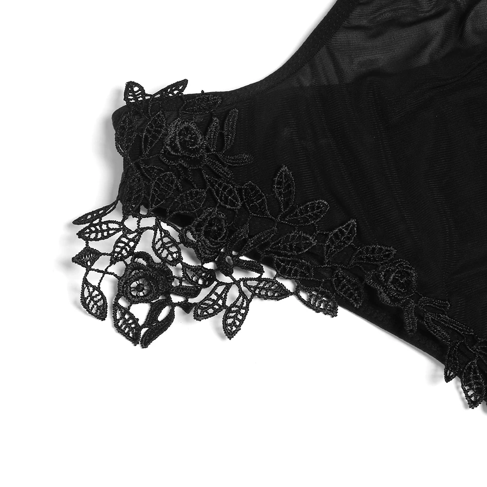 Хит, модное женское сексуальное белье, прозрачное кружевное платье Babydoll, прозрачное ночное белье, открытый бюстгальтер размера плюс, ночное белье, нижнее белье