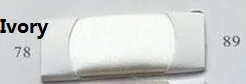 Свадебные платья трапециевидной формы с v-образным вырезом и длинными рукавами, изготовленные на заказ цвет слоновая кость свадебное кружевное платье с пуговицами сзади Vestido De Noiva Chapel Train - Цвет: ivory