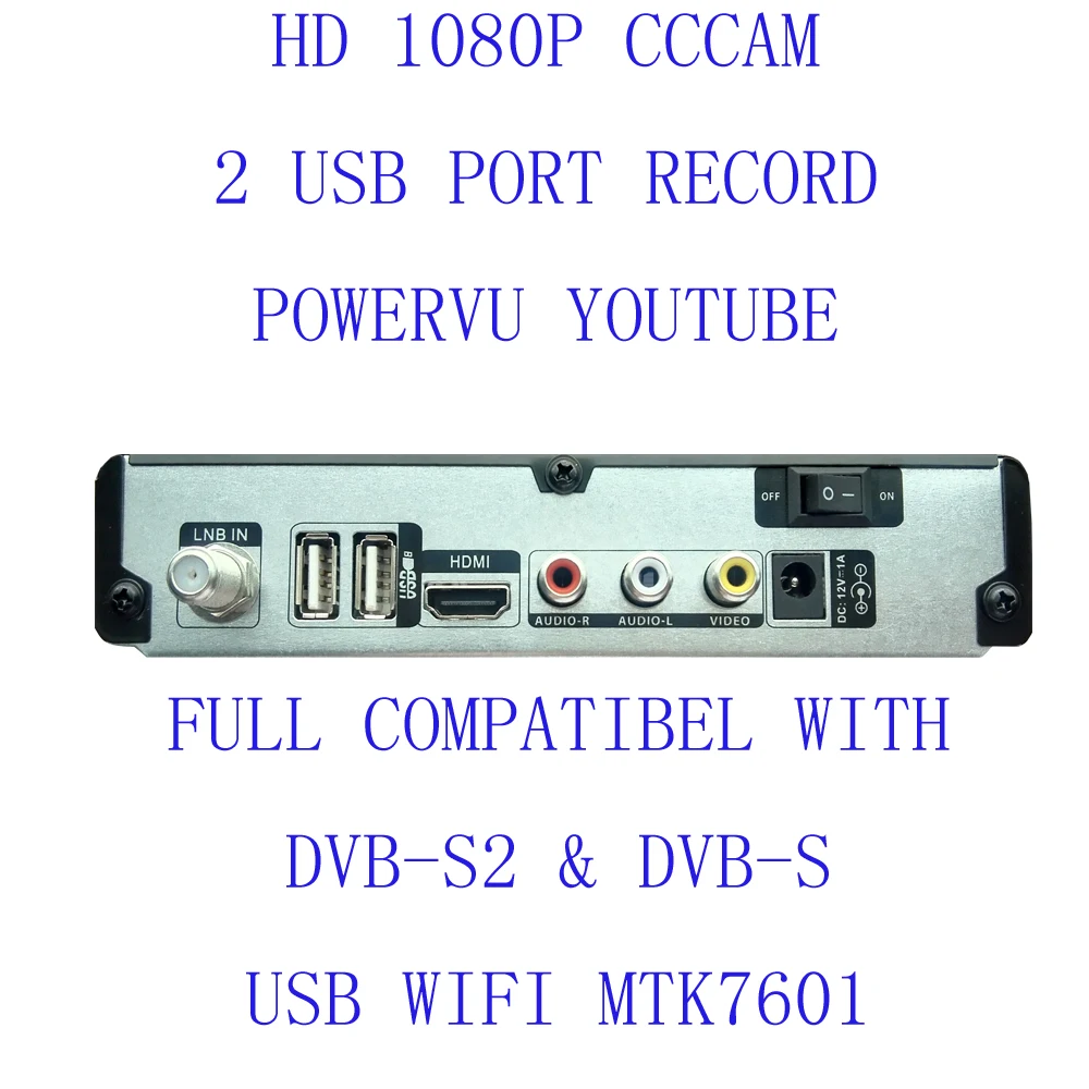 Hd a800 бесплатная доставка комплект top box спутниковый ресивер DVB S2 1080 P HD ТВ декодер you