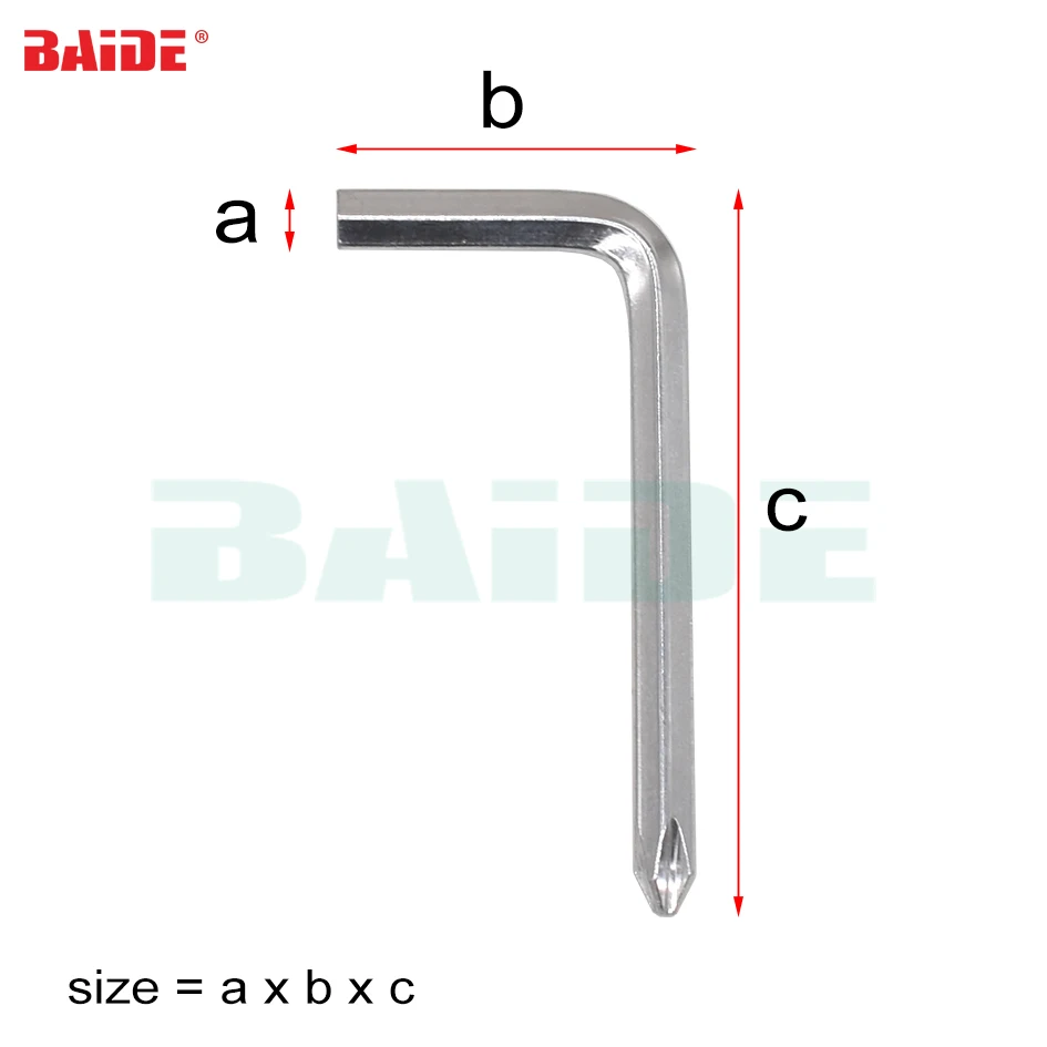 Llave Allen Phillips de doble cabeza, destornillador hexagonal, L, unids/lote|Llave| - AliExpress