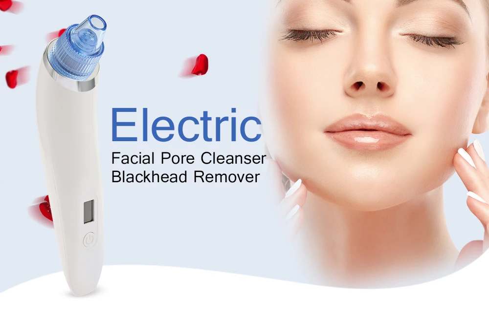 Electric Facial Pore Cleaner Blackhead Remover Acne Cleanser