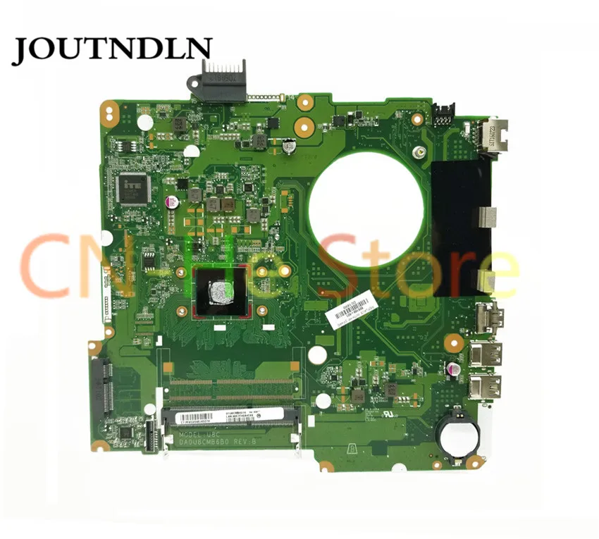 

JOUTNDLN FOR HP Pavilion 15-F U8C Laptop Motherboard 828168-601 001 501 DA0U8CMB6B0 DDR3L With N3050 CPU 100% tested