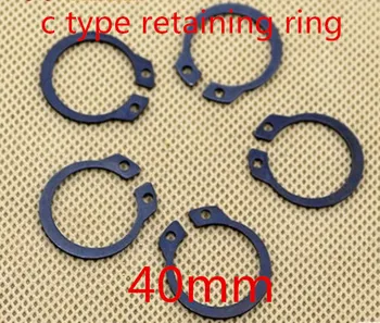 

50pcs/lot m40 40mm C type snap ring ,C type retaining clip ring washer alloy steel