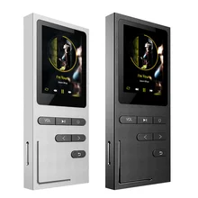 Металлический MP3 Payer с динамиком 8 ГБ/16 ГБ Спортивный MP3 музыкальный плеер 1,8 дюймовый экран высокого качества без потерь Диктофон FM C18