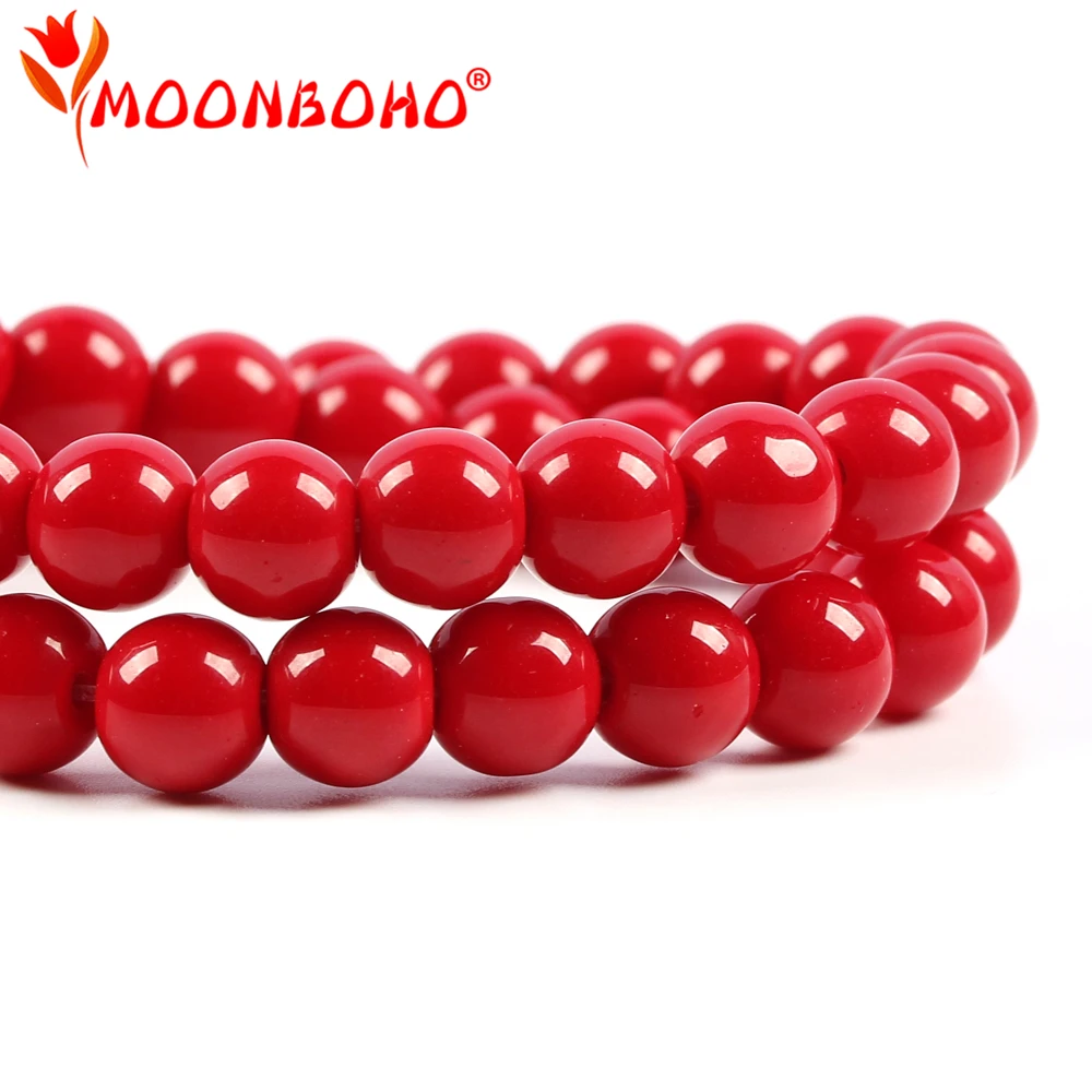 

6mm Red Carnelian Natural Stone For Needwork Beads Jewelry Making Loose Large Round Spacer Beads Accessories Wholesale NS009