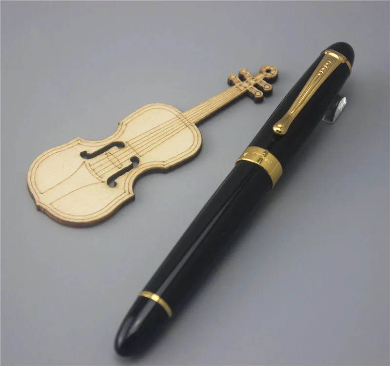 Jinhao X450 классический черный и женский с 0 7 мм перо из иридия металлические