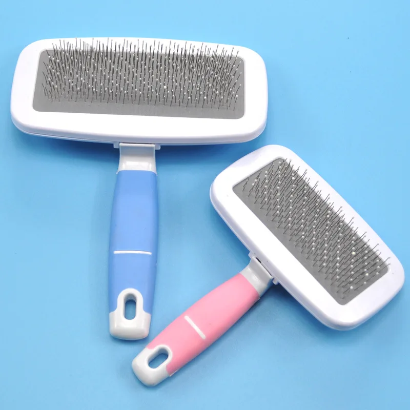

Cat Dog Hair Brush Comb Pet Shedding Grooming Multifunction Practical Stainless Steel Needle Comb Slicker Brush Pet Products