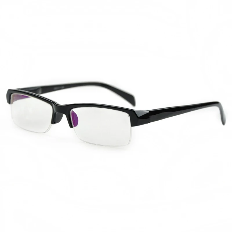 

Mayitr Black Half Frame Ultralight Nearsighted Glasses Minus Distance Transparent Myopia Glasses -1 -1.5 -2 -2.5 -3 -3.5 -4