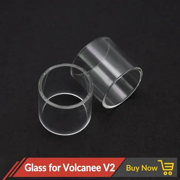 

Vlocanee 1pc Replacement Glass for Volcanee V2 RTA Tank Atomizer Electronic Cigarette