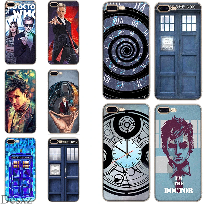 Чехол для телефона Tardis Box Doctor Whos чехол iPhone 5 5S SE 6 6s 7 8 Plus X XS XR Max Shell | Мобильные