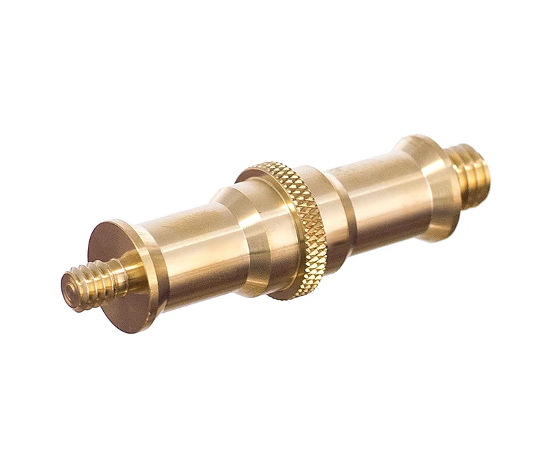 38 to 14 Thread Metal Screw Mount Adapter Spigot for Photography Accessories for Umbrella Flash Light Tripod Brass Material (1)