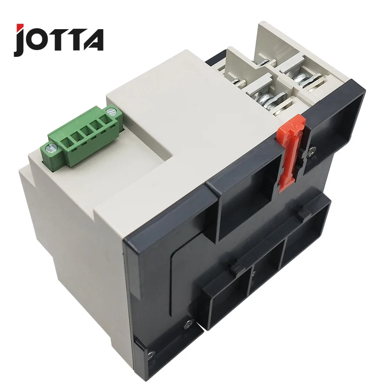 Jotta W2R-2P 220V Mini ATS Automatic Transfer Switch 100A 2P Electrical Selector Switches Dual Power Switch Din Rail Type