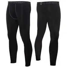 Мужские спортивные брюки колготки, легинсы, штаны для бега фитнес эластичные компрессионные брюки спортивные брюки баскетбольные Бодибилдинг Брюки для тренировок