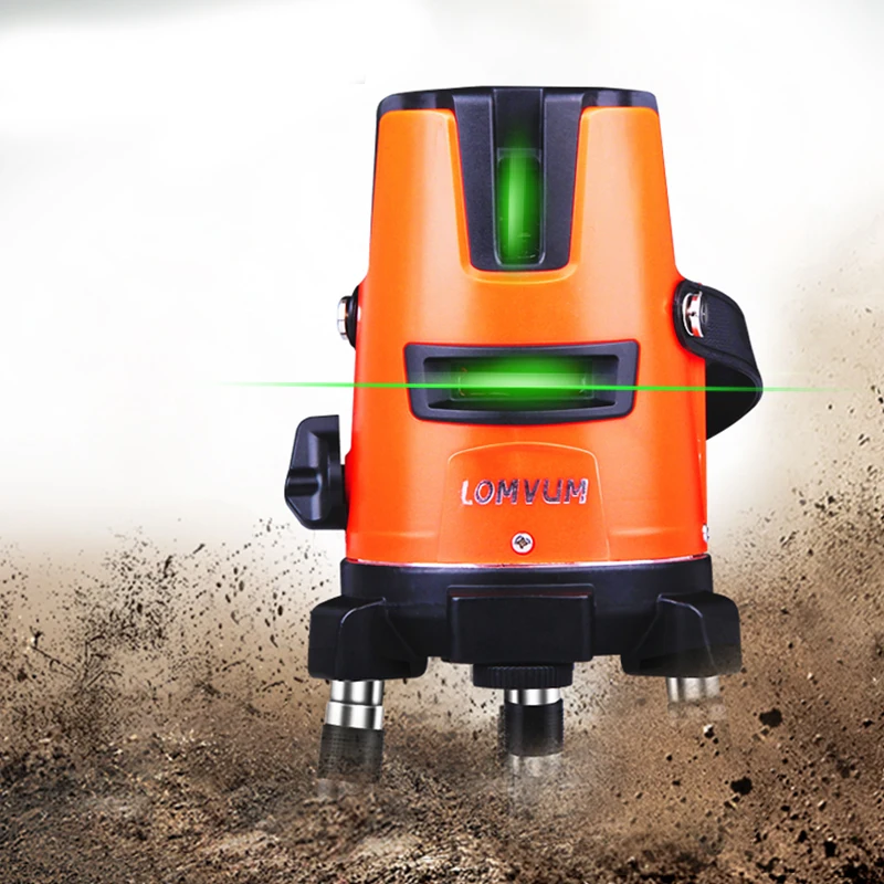 3Lines 4points Laser Level Self-Leveling 360 Horizontal Vertical Cross Super Green Beam slash functional Line laser