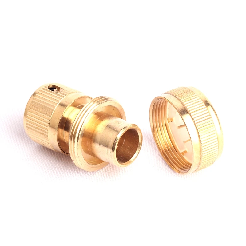 4 шт. медный адаптер для мытья автомобиля 3/4 дюйма|garden brass|garden quick connectorgarden connector |