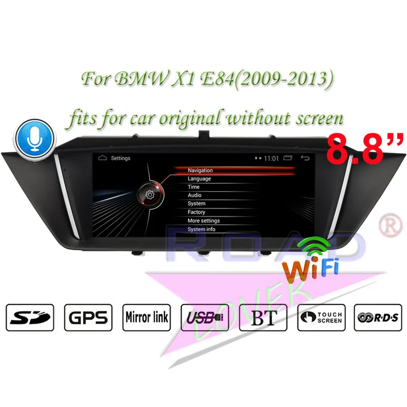 Perfect Roadlover Android 7.1 Car Radio Player For BMW X1 E84 (2009 2010 2011 2012 2013) Stereo GPS Navigation Automagnitol 2 Din NO DVD 9