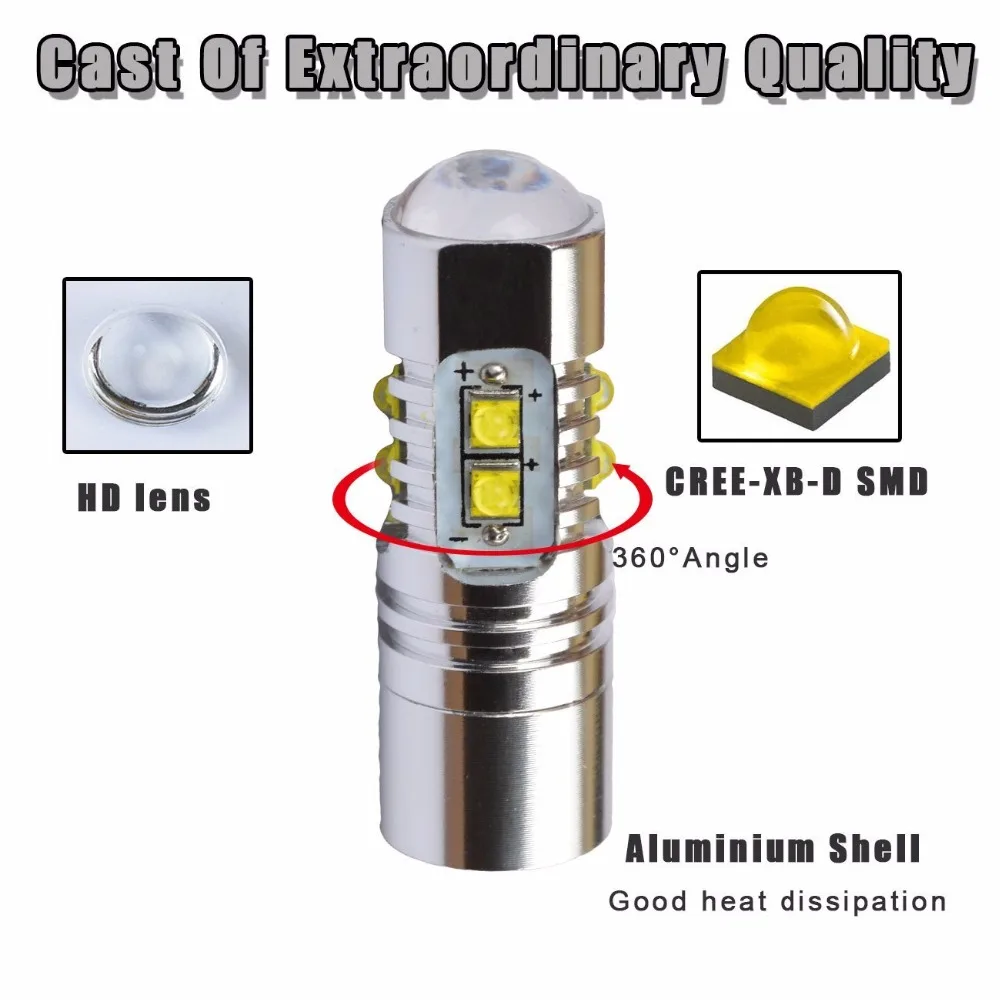 Par Lampada ультра светодиодные Pingo T10 W5w Cree чипы 50w Forte Body farolete (фонарь Dianteira) Re Seta Freio luz de