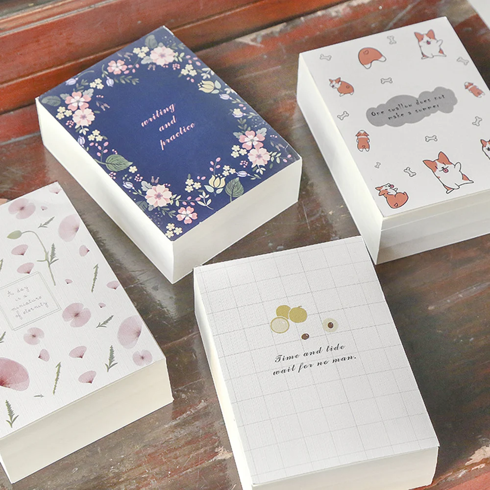 

375 Sheets Message Paper Tabs Memo Pad Notes To Do It Paperlaria Diary Weekly Planner Notebook School Stationery