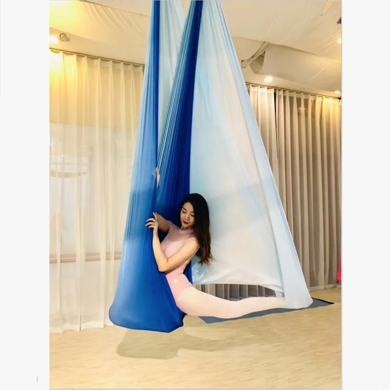 XC High Strength Colorful Aerial Yoga Hammock 5mx2.8m Anti-Gravity Yoga Belts For Exercise Yoga Top Air Yoga Hammock Swing Bed XC High Strength Colorful Aerial Yoga Hammock 5mx2.8m Anti-Gravity Yoga Belts For Exercise Yoga Top Air Yoga Hammock Swing Bed